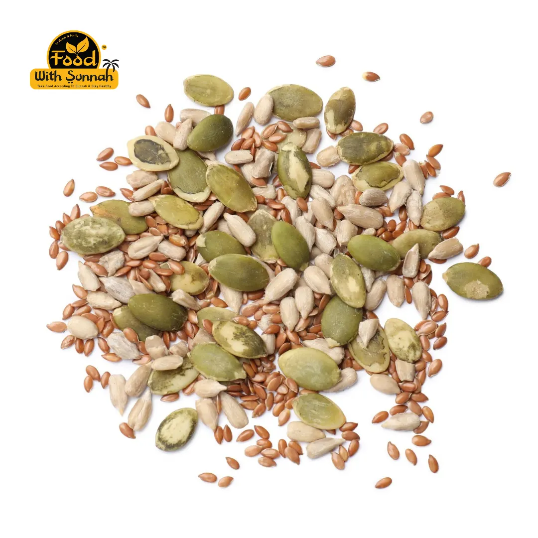 Crispy Seeds Combo 1600 Gram - মুচমুচে কুমড়া বীজ ৫০০ গ্রাম + মুচমুচে সূর্যমুখী বীজ ৫০০ গ্রাম + মুচমুচে তিসি বীজ ৫০০ গ্রাম + ১০০ গ্রাম কালোজিরা ফ্রি !!! - Image 4